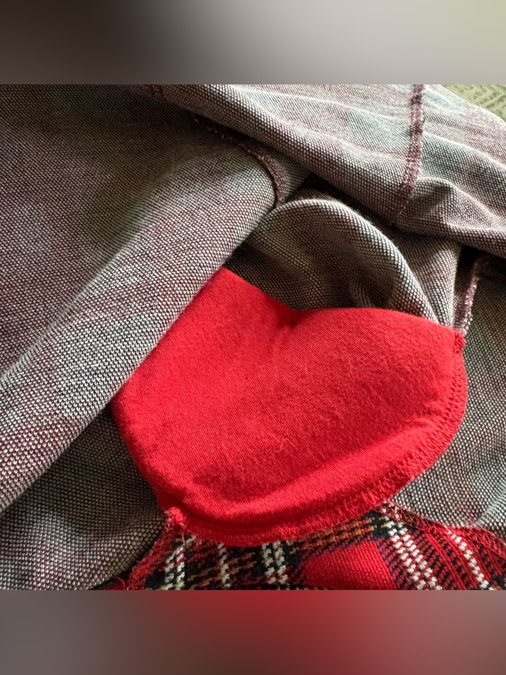 Tommy Hilfiger Red Plaid Button-Up Blazer Jacket Women’s XL - Picture 7 of 9